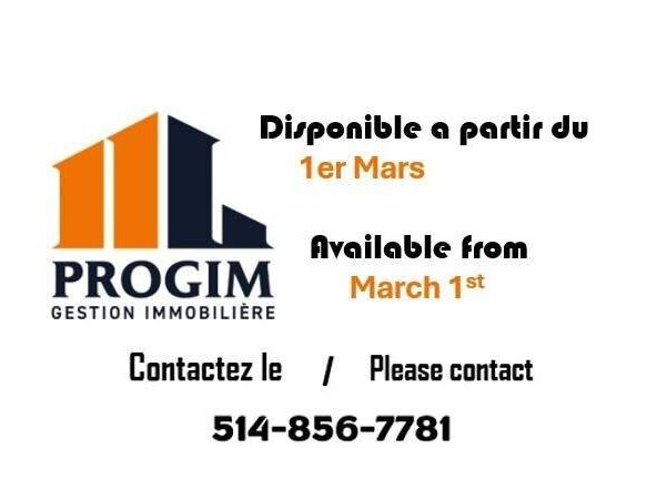 1 CH - 1 SDB - Montréal - $1,350 /mo - Photo 1