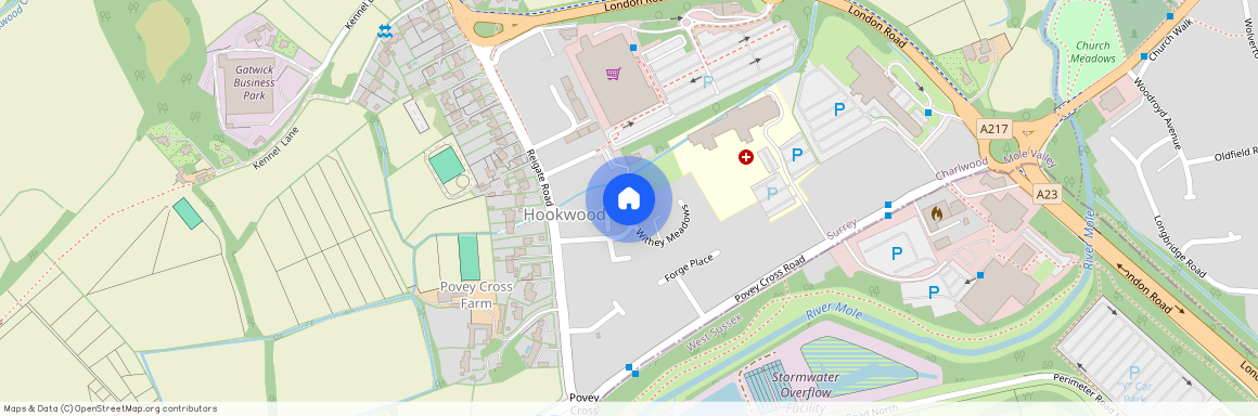 Withey Meadows, Hookwood