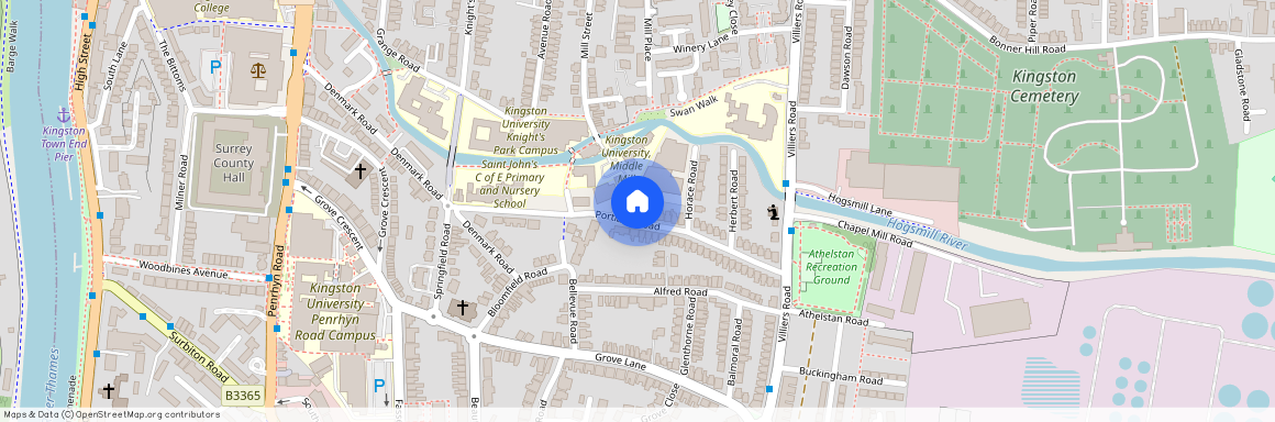 Portland Road, Kingston Upon Thames, KT1