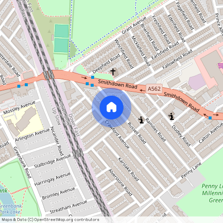 Two Double Bedrooms Available Now in House Share, Russell Road