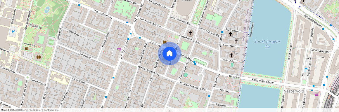 Svend Trøsts Vej 19, 2. 11, 1912 Frederiksberg C