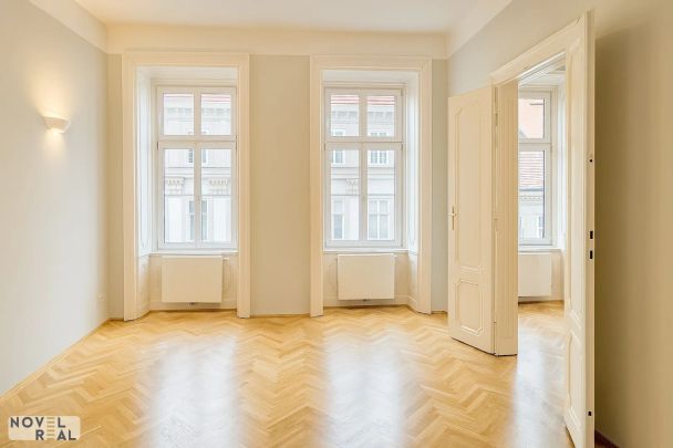 Stilvoller Altbaucharme im Herzen Wiens – Repräsentative Altbauwohnung im 9. Bezirk! - Foto 1