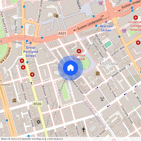 Fitzroy Mews, Fitzrovia, W1T