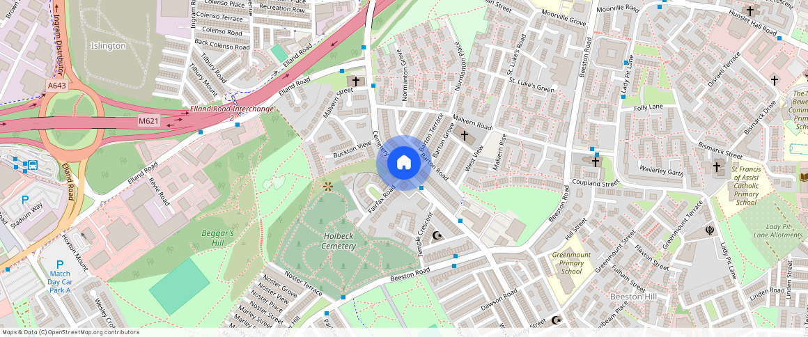 Cemetery Road (Room 3), Beeston, Leeds
