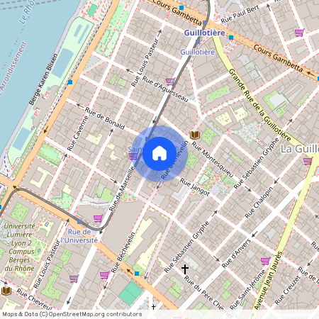 1 RUE JANGOT, LYON 7EME ARRONDISSEMENT Pasteur