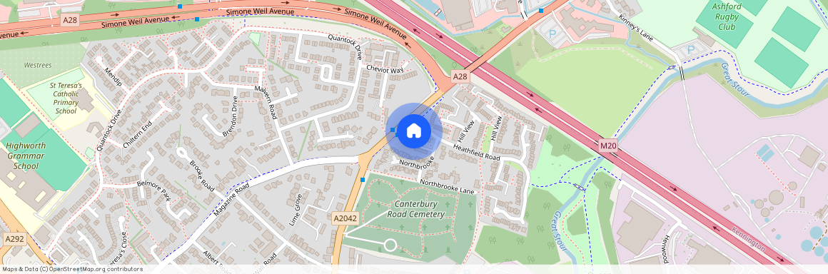 Canterbury Road, Town Centre, Ashford, TN24