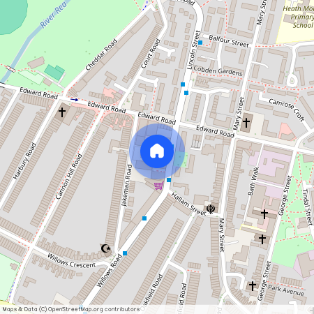 Cannon Hill Grove, Hallam Street, Birmingham, B12 9PT