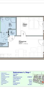 2-Zimmer-Wohnung mit Balkon, Top 17 - Photo 3