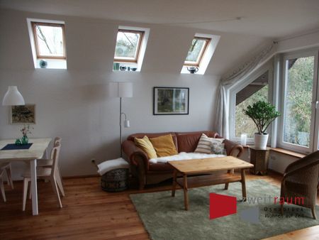 Bürgerpark, ausgefallene gemütliche 2 Zimmer Wohnung mit großem Balkon. - Foto 5