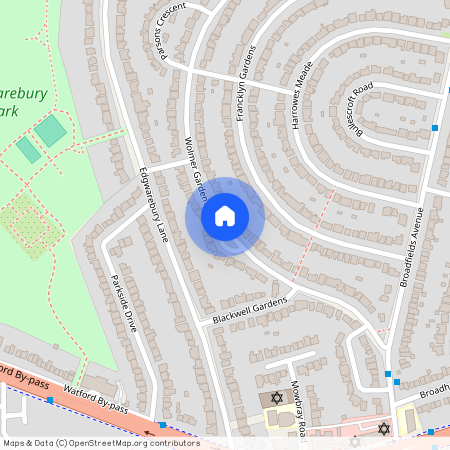 Wolmer Gardens, Edgware, London, HA8