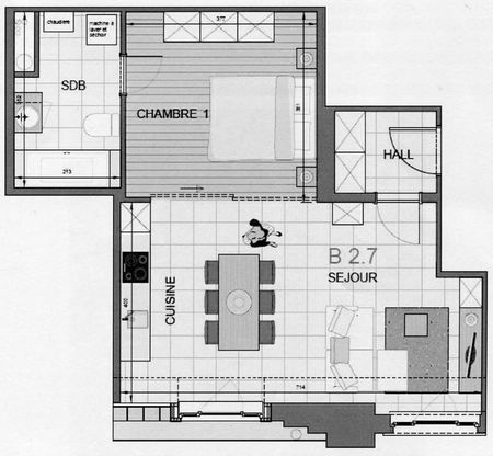 Appartement te huur - Foto 2