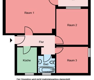 Familienwohnung in Kermecke: 3 Zimmer zum neuen Glück - Foto 1