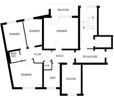 Erdgeschosswohnung in Herne-Mitte mit Balkon - Foto 4