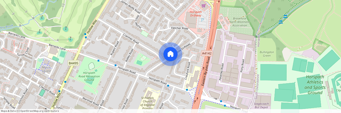 Brasenose Driftway, East Oxford, OX4
