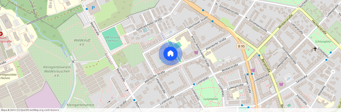 Tannenstraße 17, 09113 Chemnitz - Schloßchemnitz