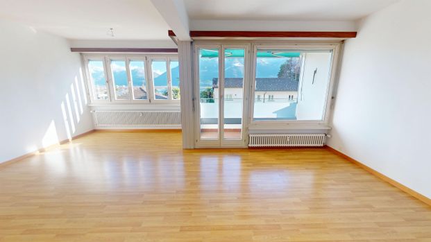 Luminoso appartamento con splendida vista lago a Minusio - Foto 1
