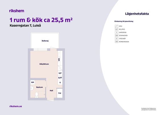Kaserngatan 7, Luleå - Foto 1