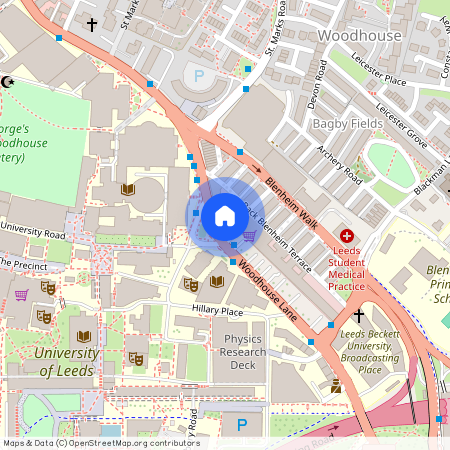 Apt 6, 22A Blenheim Terrace, Woodhouse LS2