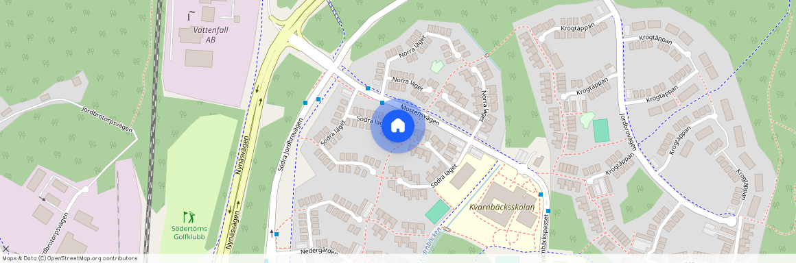 Södra läget, Handen