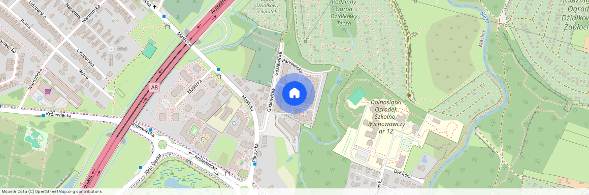ul. Paniowicka, Maślice, Fabryczna, Wrocław, dolnośląskie