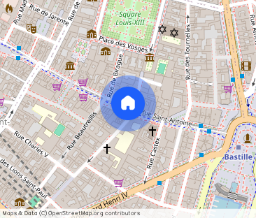 2 chambres, Le Marais Paris 4e - Photo 1