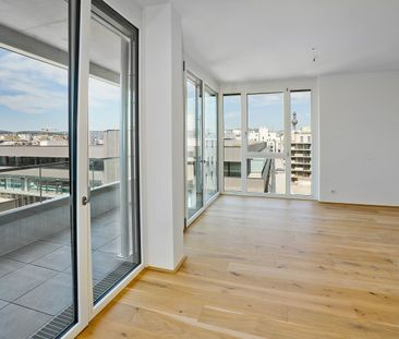 Neubauprojekt JOSEPH/Turm: Hochwertige 3-Zimmer-Wohnung mit Außenfl... - Photo 1