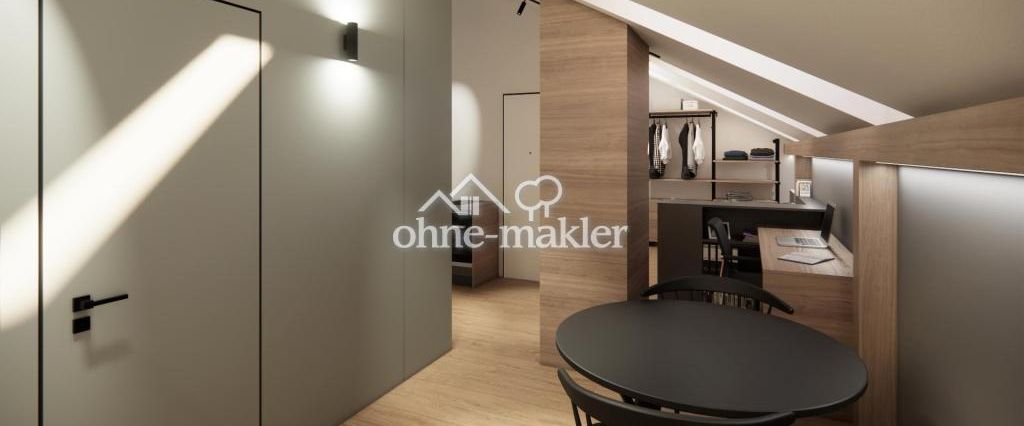 Eichstätt: Modernes Studentenapartment im neuen Dachgeschossausbau – möbliert & in direkter Uninähe - Foto 1