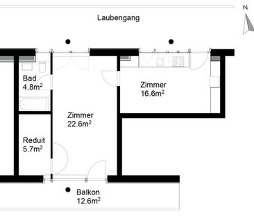 2 Zimmer-Wohnung in Schlieren - Photo 6
