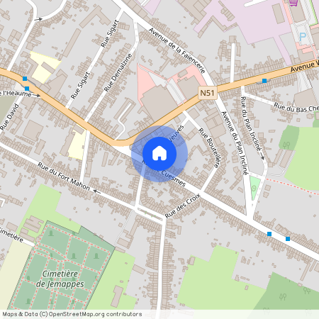 Rue de Cuesmes 6 1, 7012 Jemappes, België