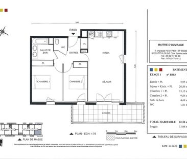 Location Appartement 3 pièces 62m² TOURNEFEUILLE 31170 - Photo 6