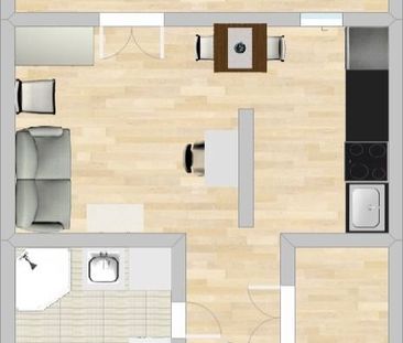 1 Zimmer, 35 m² - Photo 3