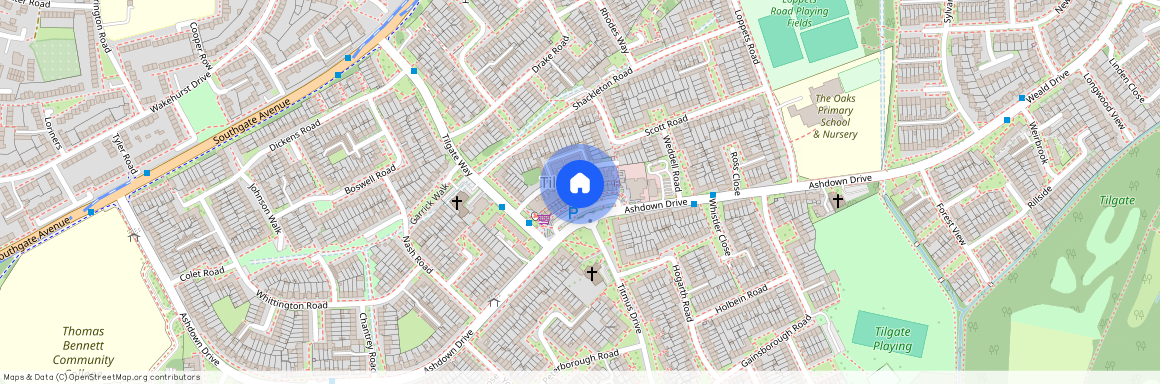 Tilgate Parade, Crawley RH10