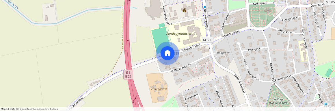 Falsterbovägen, Vellinge