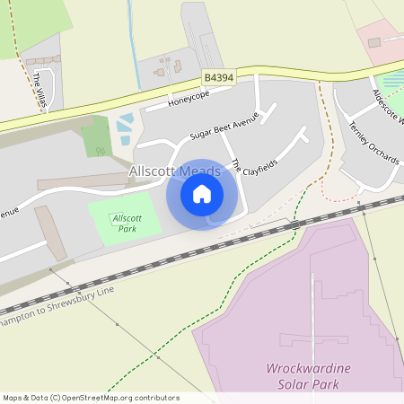 The Clayfields, Allscott Meads, Telford