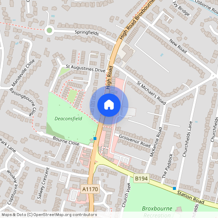 Deacons House, High Road, Broxbourne, EN10