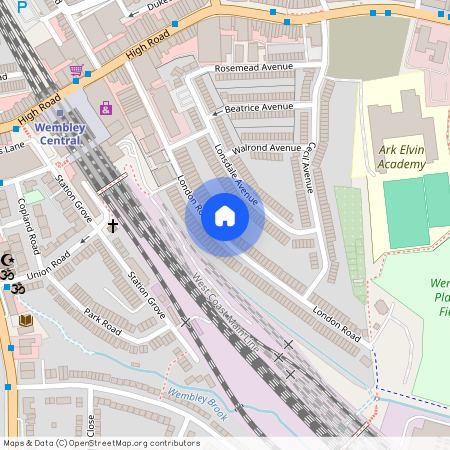 London Road, Wembley, HA9