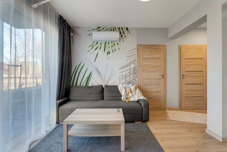 Nowoczesne mieszkanie z ogrodem, 2 pokoje + salon. - Photo 4