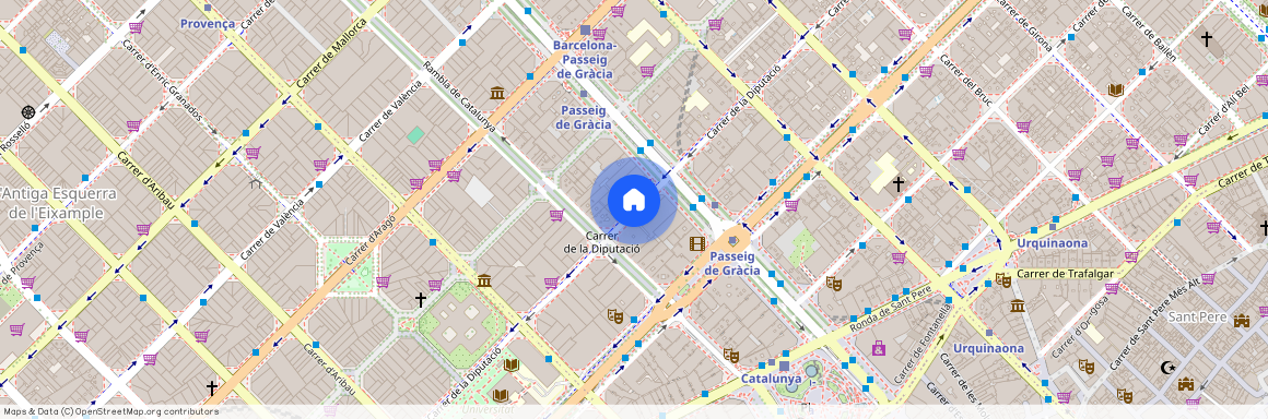 Carrer de la Diputació, Barcelona, Catalonia 08007