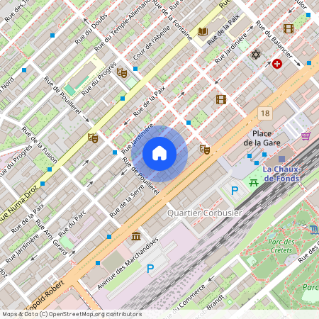 Rue de la Serre 96, 2300 La Chaux-de-Fonds