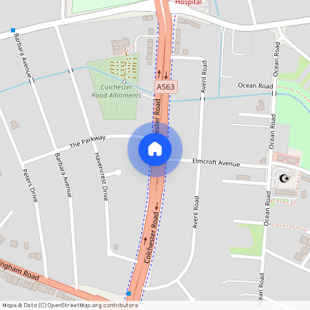 Colchester Road, Leicester LE5