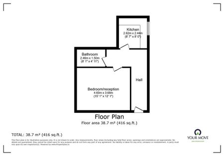 1 bedroom flat to rent - Photo 5