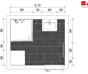 Wunderbare Familienwohnung mit sonniger Loggia und neuem Bad! - Foto 5