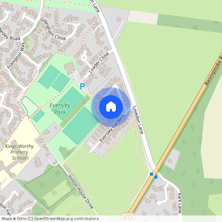 Eversley Gardens, Kings Worthy, Winchester, Hampshire, SO23