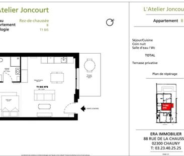 Appartement T1 CHAUNY - Photo 4