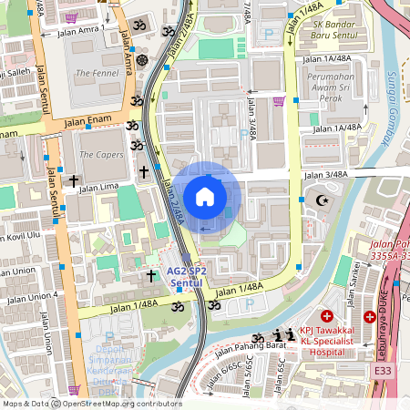 Jalan 3/48A, Sentul, 51000 Kuala Lumpur, Malaysia