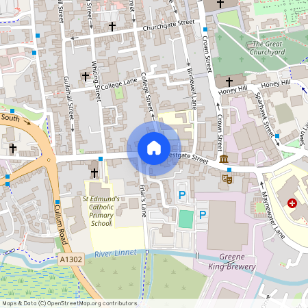 Westgate Street, Bury St. Edmunds, IP33