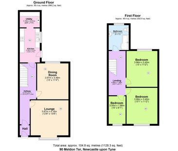 2 bed terraced house to rent in Meldon Terrace, Heaton - Photo 3