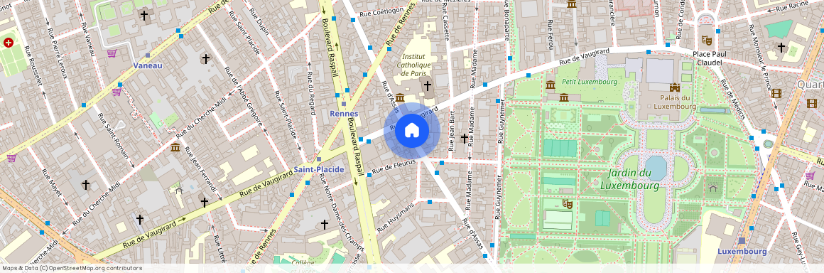 Rue Madame, entre Rue d'Assas et Rue de Fleurus 75006 Paris (6e arrondissement)