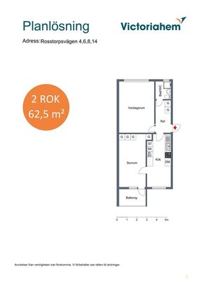 Rosstorpsvägen 14 B - Foto 1