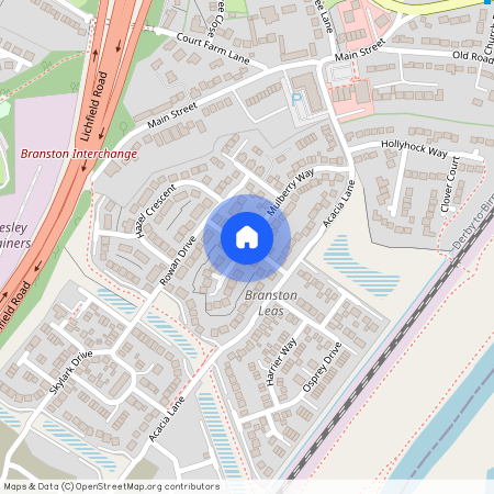 Hornbeam Way, Branston, Burton-On-Trent, Staffordshire, DE14 3FZ